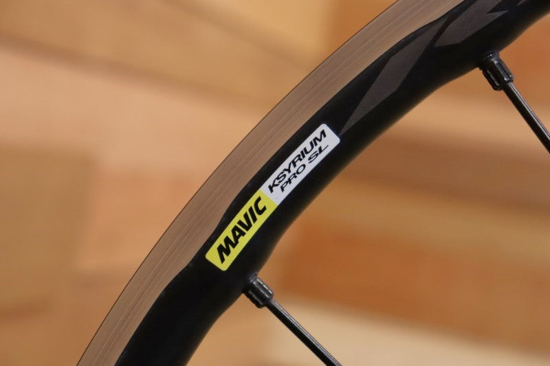 マヴィック MAVIC キシリウム KSYRIUM プロ PRO SL アルミ クリンチャー ホイールセット シマノ11S ナローリム 15C 【立川店】