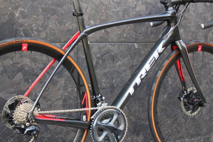 【RACING4 搭載】 トレック TREK ドマーネ ディスク DOMANE SL5 Disc 2019 54サイズ シマノ 105 R7020 11S カーボン ロードバイク 【福岡店】