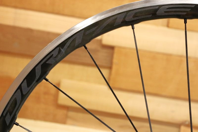 シマノ SHIMANO デュラエース DURA-ACE WH-R9100 C40 CL 11S アルミ カーボンラッピング ホイールセット 【立川店】