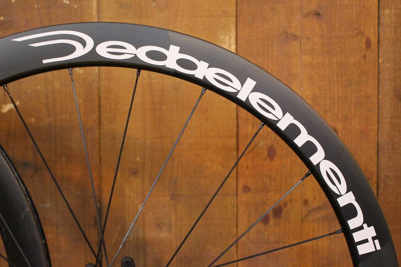 デダ エレメンティ DEDA ELEMENTI SL45 DISC カーボン チューブレスレディ ホイールセット シマノ11S ワイドリム 18C 【芦屋店】