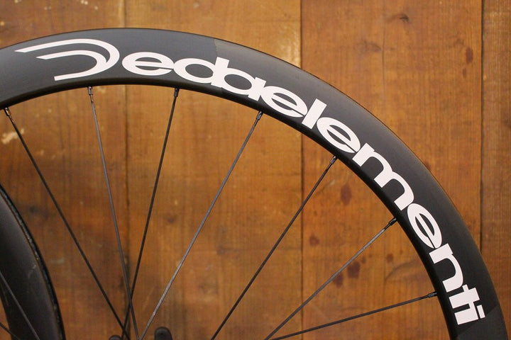 デダ エレメンティ DEDA ELEMENTI SL45 DISC カーボン チューブレスレディ ホイールセット シマノ11S ワイドリム 18C 【芦屋店】