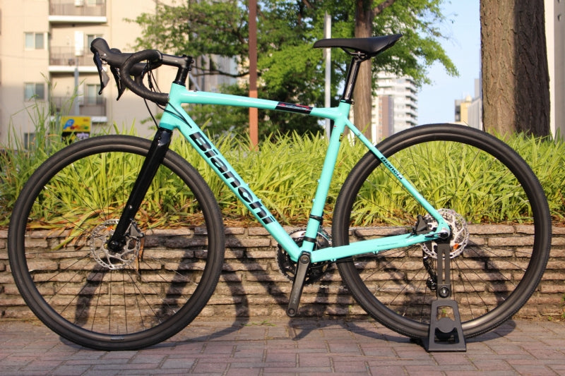 美車！ビアンキ BIANCHI ヴィア ニローネ VIA NIRONE 7 ALLROAD DISC 2021 55サイズ GRX RX400 MIX 10S アルミ ロードバイク【名古屋店】