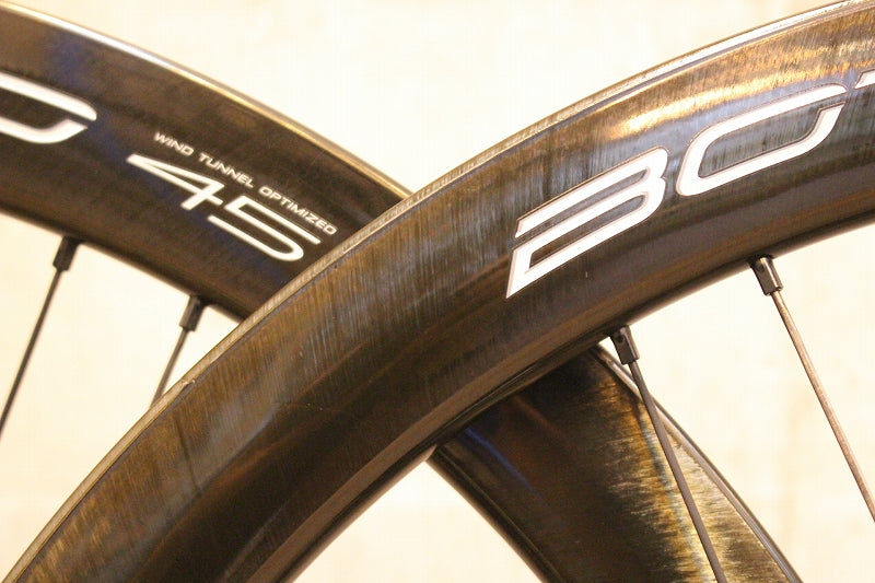 カンパニョーロ CAMPAGNOLO ボーラ BORA WTO 45 DISC  カーボン チューブレス ホイールセット シマノ 11S ワイドリム 19C【名古屋店】