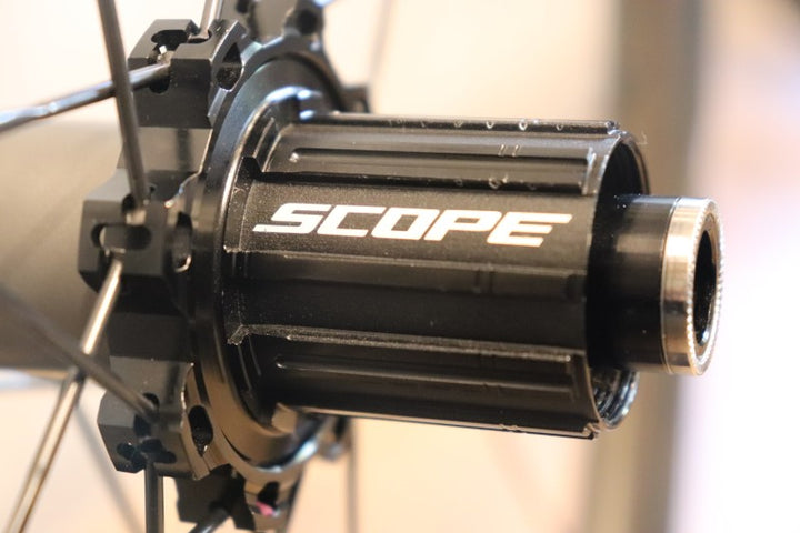 スコープ SCOPE R5D カーボン クリンチャー チューブレスレディ ディスク ホイールセット シマノ12/11S ワイドリム 19C 【さいたま浦和店】