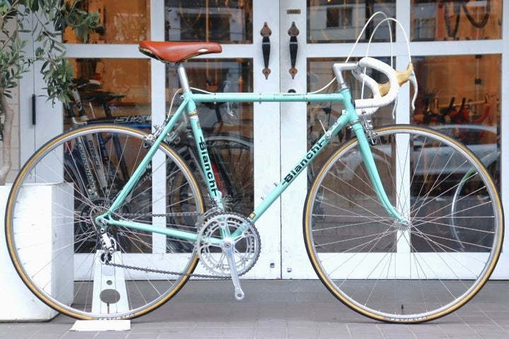 ビアンキ Bianchi カンピオーネデルモンド CAMPIONE DEL MONDO CX 70's カンパ スーパーレコード 5S クロモリ ロードバイク 【横浜店】