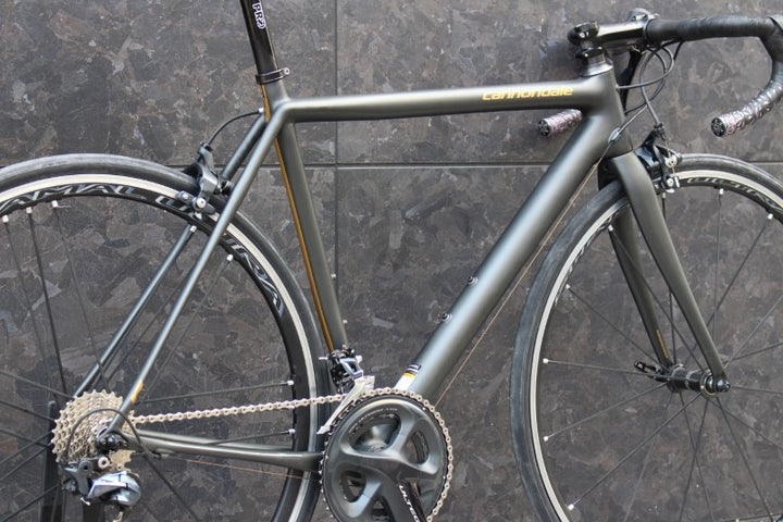 キャノンデール CANNONDALE  スーパーシックスエボ ブラックインク SUPERSIX EVO BLACK INC 2014 52サイズ シマノ アルテグラ R8000 カーボンロードバイク 【福岡店】