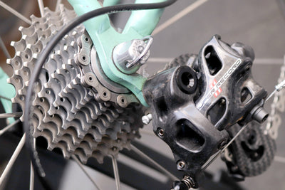 ビアンキ Bianchi メガチューブ Ti-Megatube カンパニョーロ スーパーレコードmix 11S チタン ロードバイク 【東京南麻布店】