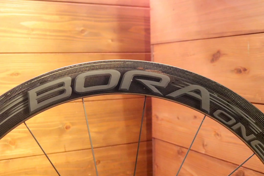 カンパニョーロ Campagnolo ボーラワン BORA ONE 50 カーボン チューブラー ホイールセット シマノ10s 【東京南麻布店】