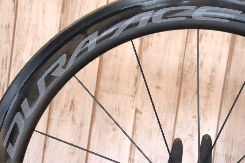 シマノ SHIMANO デュラエース DURA-ACE WH-R9100-C60-TU カーボン チューブラー ホイールセット シマノ11S ワイドリム 【横浜店】