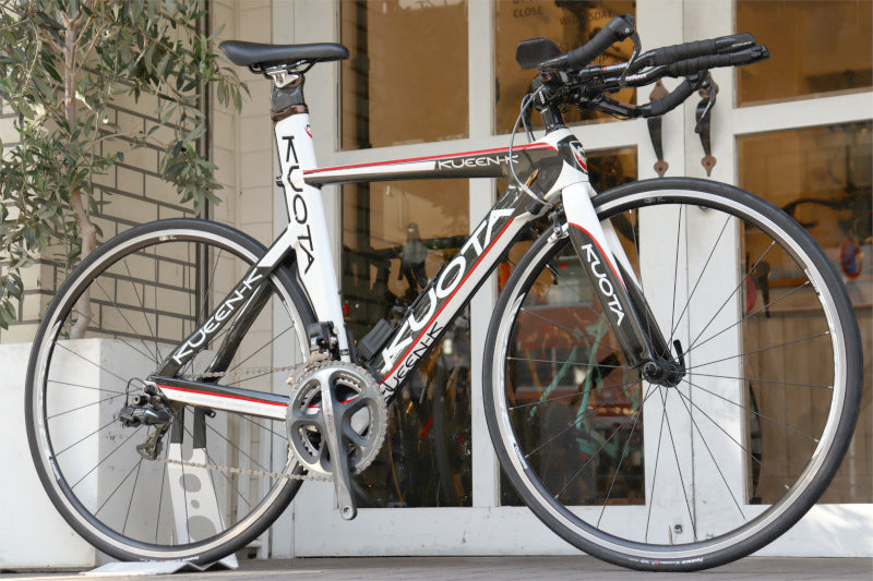 クオータ KUOTA クイーン KUEEN-K 2010モデル Mサイズ シマノ デュラエース 7970Mix Di2 10S カーボン タイムトライアルバイク【横浜店】