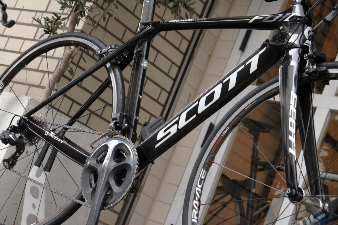 訳アリ スコット SCOTT フォイル FOIL 10 2012モデル Sサイズ シマノ デュラエース 7970 Di2 10S カーボン ロードバイク WH-7850 【横浜店】