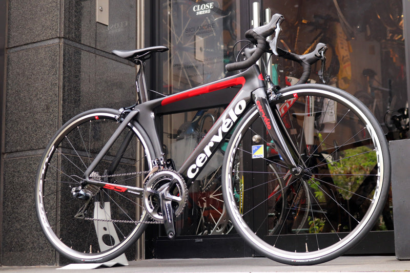 サーヴェロ CERVELO S5 2018 48サイズ シマノ デュラエース R9100 Mix カーボン エアロ ロード ロードバイク 【東京南麻布店】