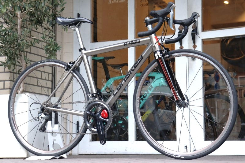 Lynskey R480 リンスキー Lynskey R480 2019モデル Sサイズ シマノ 105 5800 MIX 11S チタン ロードバイク WH-680 ...