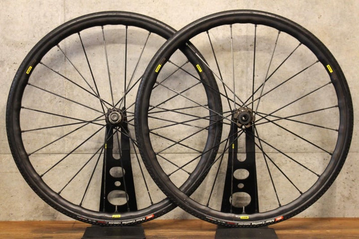 マヴィック MAVIC キシリウム プロディスク オールロード Ksyrium Pro Disc ALLROAD アルミ チューブレスレディ ホイールセット シマノ11/12S 【福岡店】