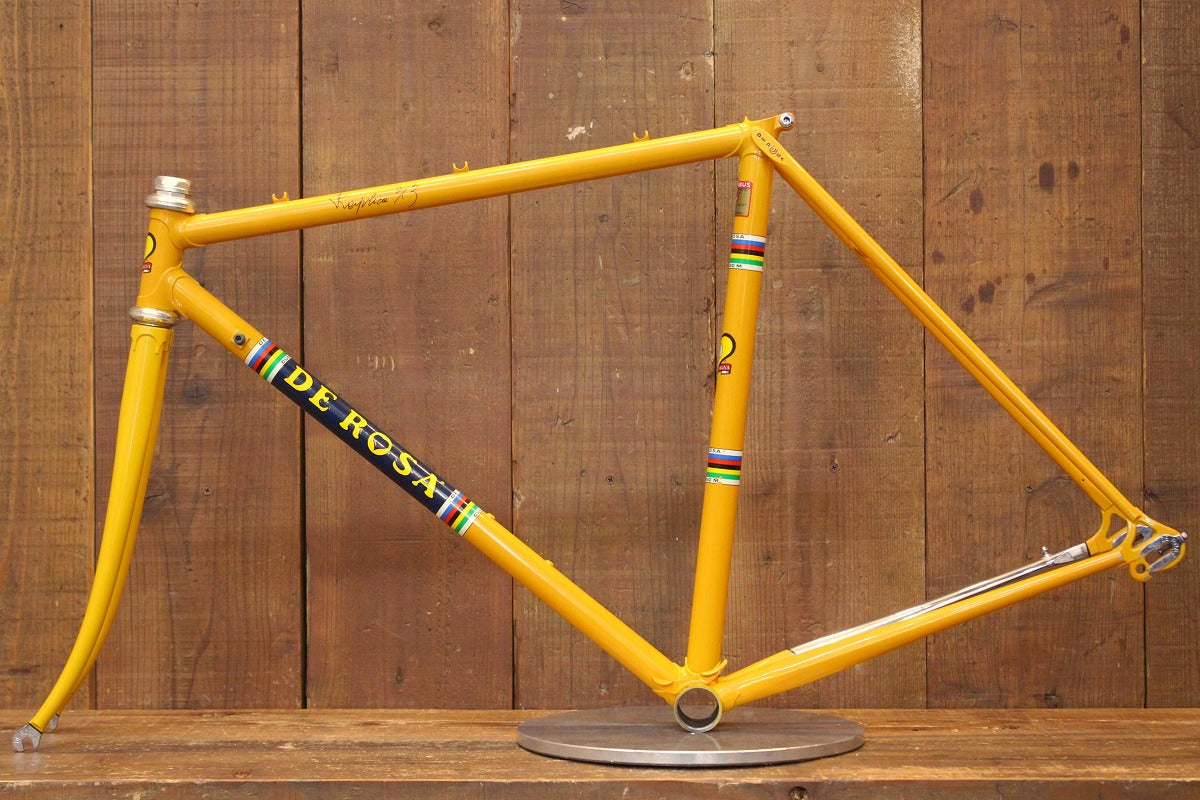 DE ROSA PROFESSIONAL SLX クロモリフレーム De Rosa Professional SLX Size 56cc - Classic Steel Bikes