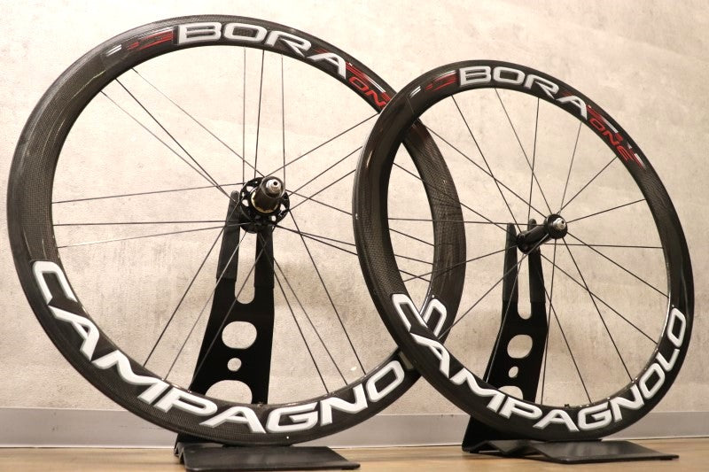 カンパニョーロ Campagnolo ボーラワン BORA ONE 50 シマノ10S カーボン チューブラー ホイールセット ナローリム 【さいたま浦和店】