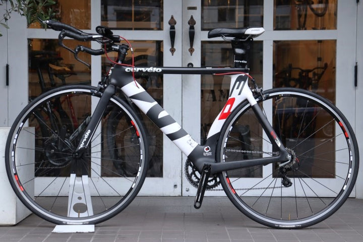 サーヴェロ Cervelo P3 2013モデル 54サイズ シマノ アルテグラ 6700 10S カーボン TTバイク トライアスロンバイク 【横浜店】