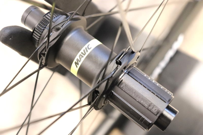 マビック　コスミックカーボン　SLR　美品　チューブレス マヴィック MAVIC コスミック COSMIC SLR 32 DISC カーボン