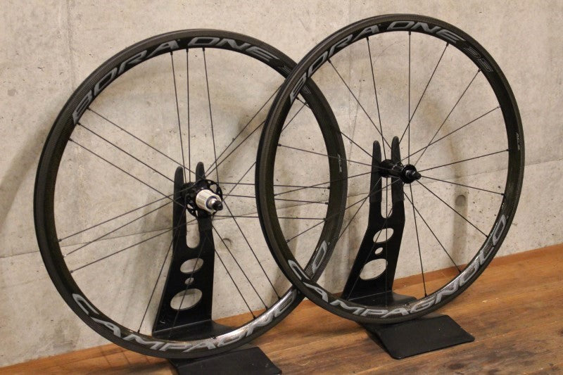 カンパニョーロ CAMPAGNOLO ボーラ ワン BORA ONE 35 AC3 カーボン クリンチャー ホイールセット シマノ 11/12S ワイド 17C 【福岡店】