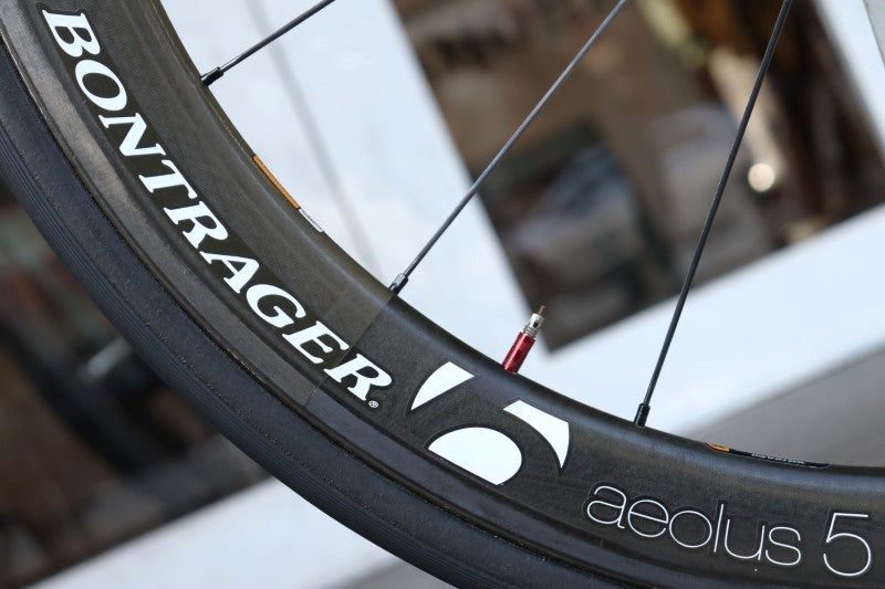 ボントレガー BONTRAGER アイオロス Aeolus 5 D3 カーボン チューブラー ホイールセット シマノ12/11S 【横浜店】