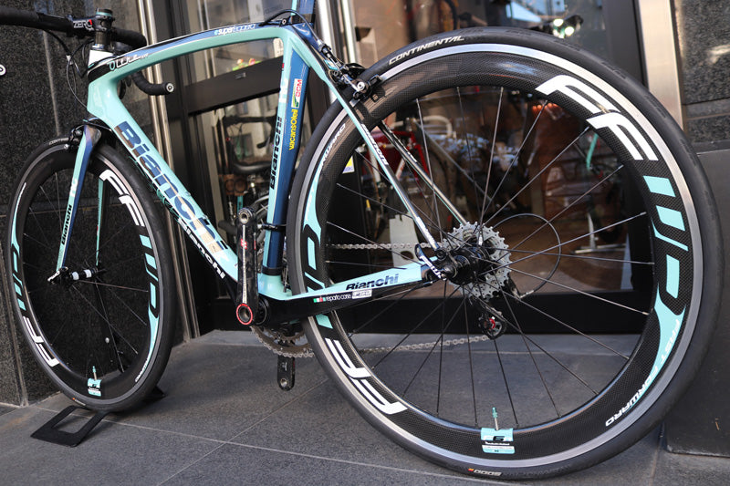 ビアンキ Bianchi オルトレ Oltre XR ヴァカンソレイユ 2013 57サイズ スーパーレコード 11S カーボン ロードバイク 【東京南麻布店】