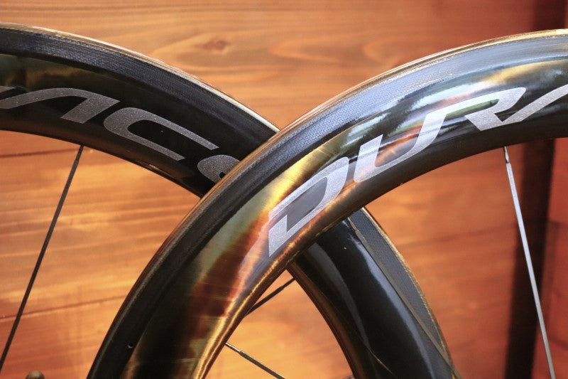 シマノ SHIMANO デュラエース DURA-ACE WH-R9100-C60-TU カーボン チューブラー ホイールセット シマノ12/11S ワイドリム 28mm 【麻布店】