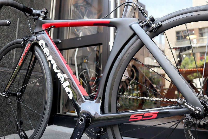 【訳あり品】 サーヴェロ Cervelo S5 2018モデル 48サイズ シマノ デュラエース R9150 11S Di2 カーボン ロードバイク  【東京南麻布店】