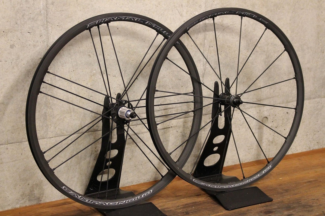 カンパニョーロ CAMPAGNOLO シャマルミレ SHAMAL MILLE アルミ クリンチャー ホイールセット シマノ12/11S 17C 【福岡店】