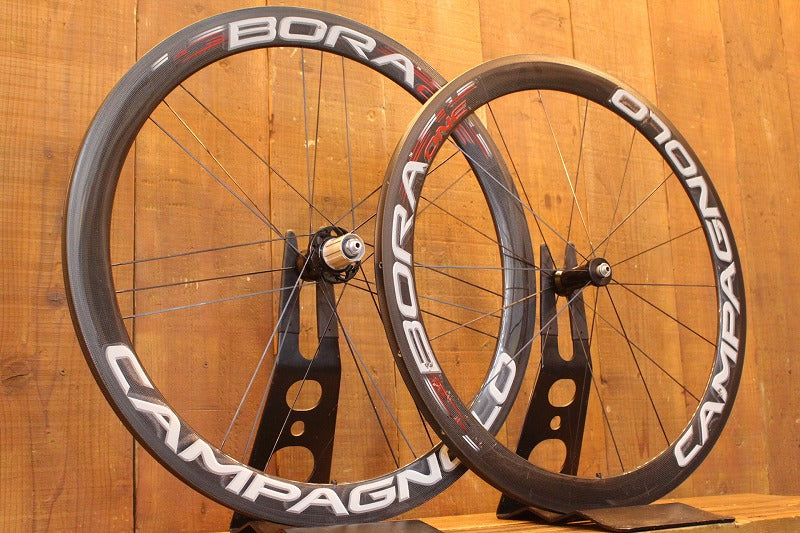 カンパニョーロ Campagnolo ボーラワン BORA ONE 50 カーボン チューブラー ホイールセット シマノ11S ナローリム 【芦屋店】