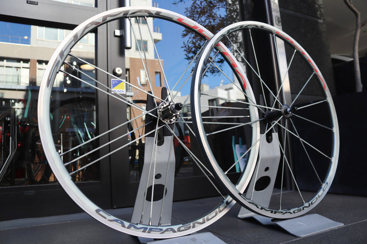 カンパニョーロ Campagnolo シャマル ウルトラ SHAMAL ULTRA チタンカラー ホイールセット アルミ クリンチャー カンパ12/11S 【南麻布店】