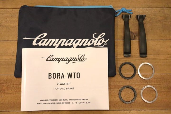 カンパニョーロ Campagnolo ボーラ BORA WTO 33 DB カーボン チューブレス ホイールセット シマノ11S ワイドリム 19C 【横浜店】