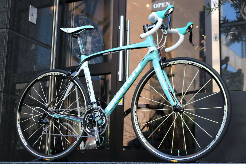 ビアンキ BIANCHI インフィニート INFINITO 2013モデル 550サイズ シマノ 105 5700 カーボン ロードバイク –  BICI AMORE ONLINE STORE