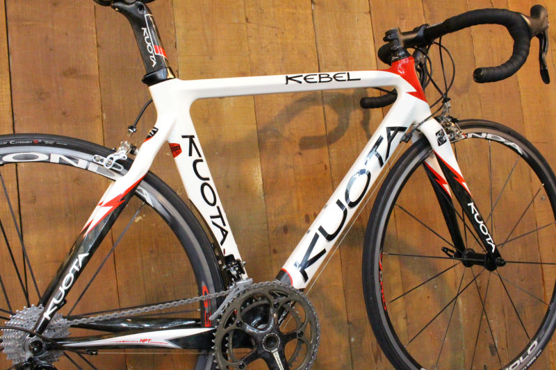 クオータ KUOTA ケベル KEBEL 2010モデル Mサイズ カンパニョーロ アテナ MIX 11S カーボン ロードバイク Campagnolo ZONDA 15C