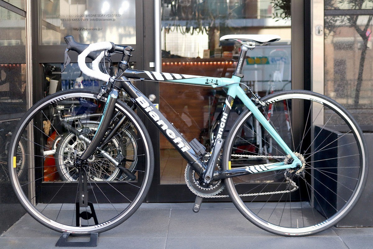 ビアンキ Bianchi 928 カーボンラグド CARBON L 2005 51サイズ デュラエース 7970 Di2 10S ロードバイク  【東京南麻布店】