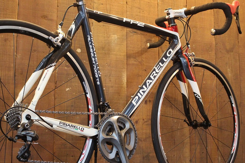 ピナレロ PINARELLO FP2 2008年モデル 52サイズ シマノ 105 5700 MIX 10s アルミ カーボンバック ロードバイク  【芦屋店】