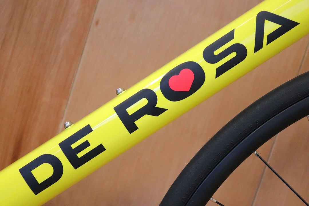 未走行車! デローザ DE ROSA 838 DISK 2023モデル 50サイズ シマノ 105 R7170 12S Di2 DISC カーボン ロードバイク 【広島店】