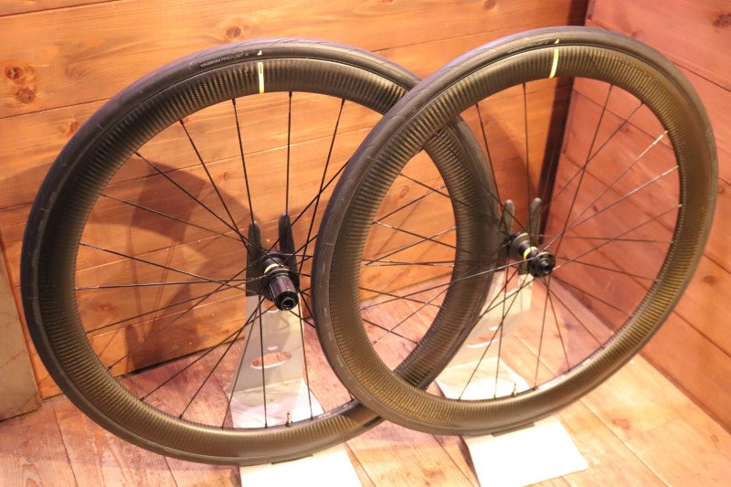 マヴィック MAVIC コスミック COSMIC SL45 DISC カーボン ホイールセット シマノ12/11S ワイドリム 19C 【東京南麻布店】