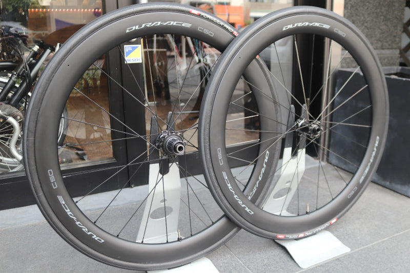 シマノ SHIMANO デュラエース DURA-ACE WH-R9270 C50 TL カーボン チューブレス ホイールセット ワイドリム 21C 【東京南麻布店】