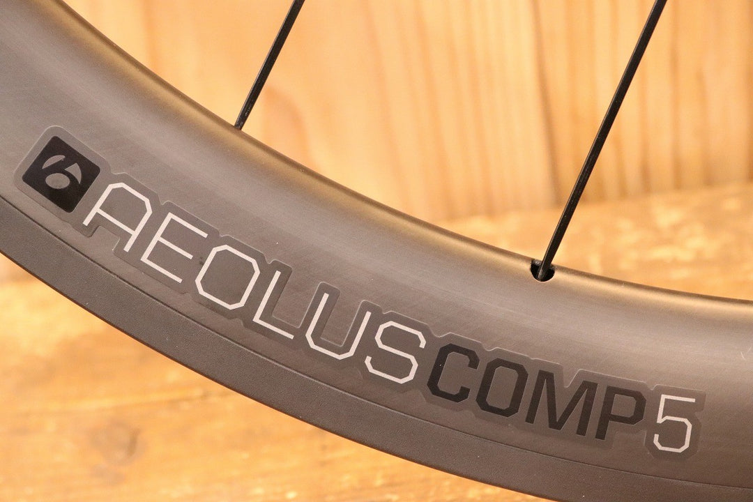 ボントレガー BONTRAGER アイオロス AEOLUS COMP 5 TLR DISC アルミ カーボン チューブレスレディ ホイールセット シマノ 11S/12S ワイドリム 17C 【芦屋店】