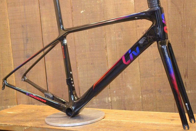 ジャイアント GIANT LIV ランマ LANGMA ADVANCED SL 2018年モデル Sサイズ カーボン ロードバイク フレームセット 【芦屋店】