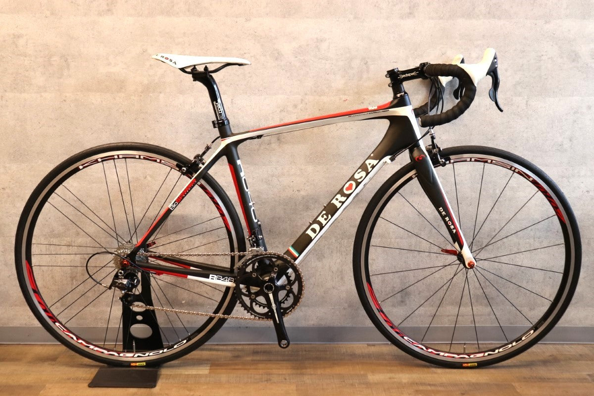 デローザ DE ROSA R848 2012 45サイズ カンパニョーロ ヴェローチェ 10S カーボン ロードバイク 【さいたま浦和店】