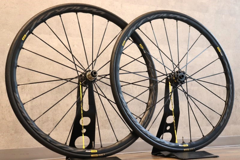 マビック MAVIC キシリウム プロ KSYRIUM PRO UST DISC アルミ チューブレス ホイールセット シマノ11S ワイドリム 19C【さいたま浦和店】