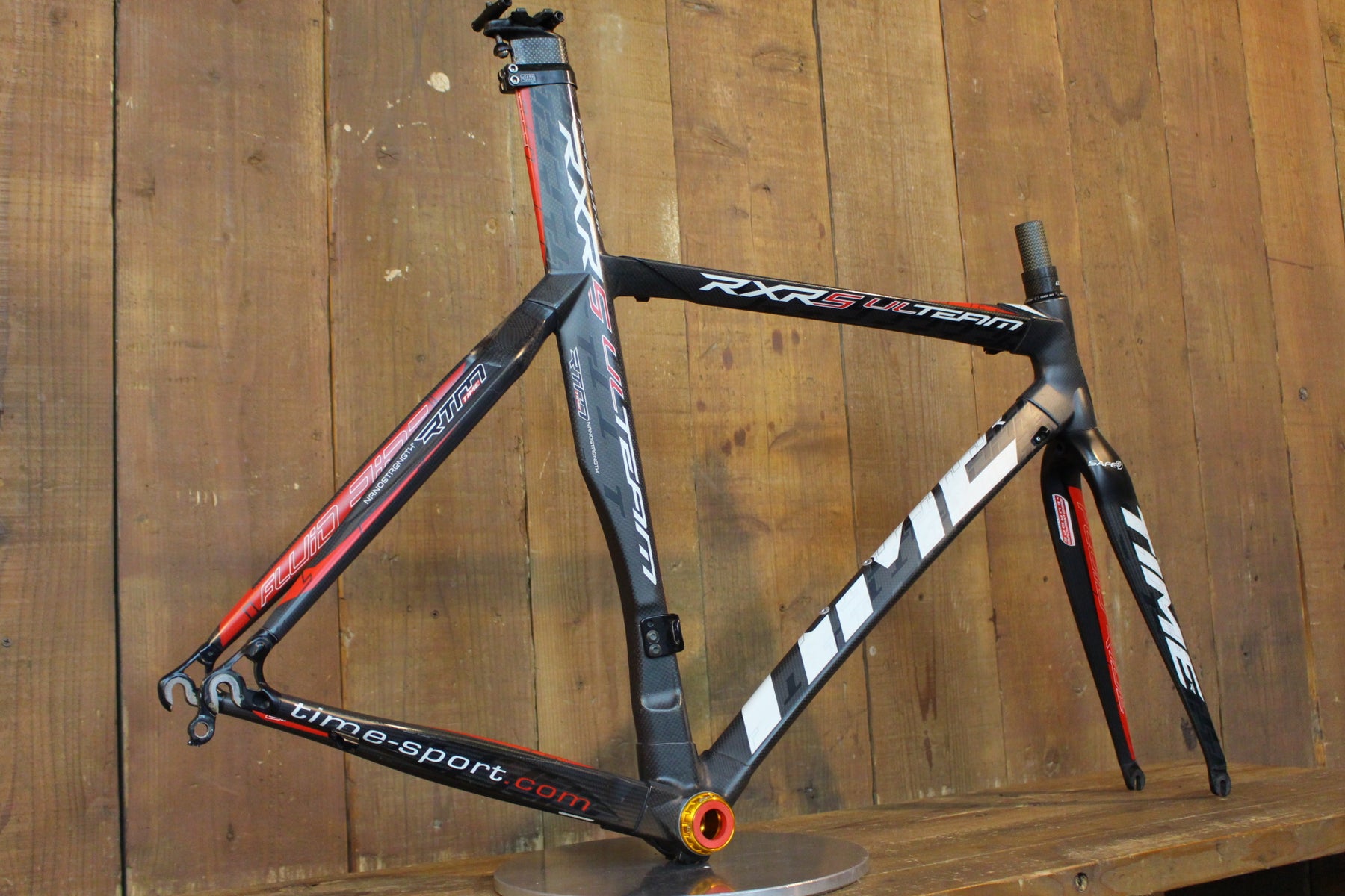 タイム TIME RXRS ULTEAM 2011年モデル XSサイズ カーボン ロードバイク フレームセット 機械式【元祖エアロロード ...