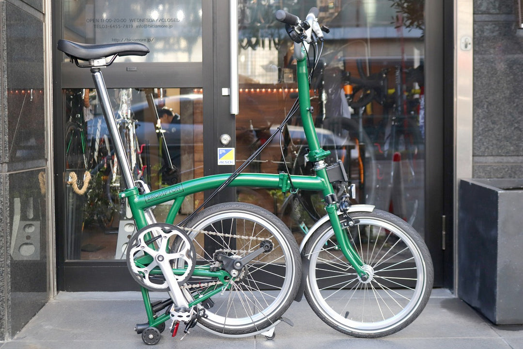 ブロンプトン Brompton M6L レーシンググリーン ミニベロ 折り畳み小径車 【東京南麻布店】