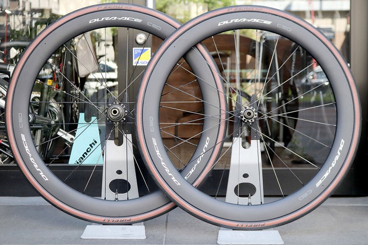 シマノ SHIMANO デュラエース DURA-ACE WH-R9270-C50-TL カーボン チューブレス ディスク ホイールセット シマノ12S 【東京南麻布店】