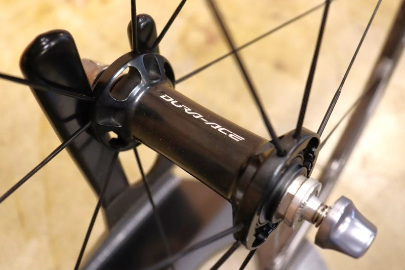 シマノ SHIMANO デュラーエース DURA-ACE WH-9000 C24 11S アルミ カーボンラッピング ホイールセット【立川店】