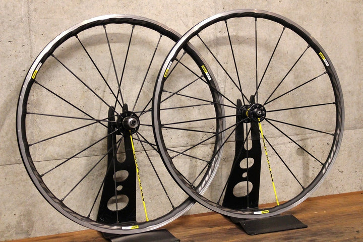 マビック MAVIC キシリウム プロ KSYRIUM PRO アルミ クリンチャー ホイールセット シマノ 12/11S ワイドリム 17C 【福岡店】