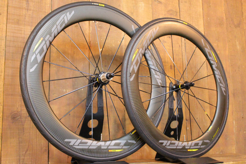 マビック MAVIC コメット COMETE PRO CARBON SL UST チューブレス ホイールセット シマノ 11S ワイドリム  19C【芦屋店】