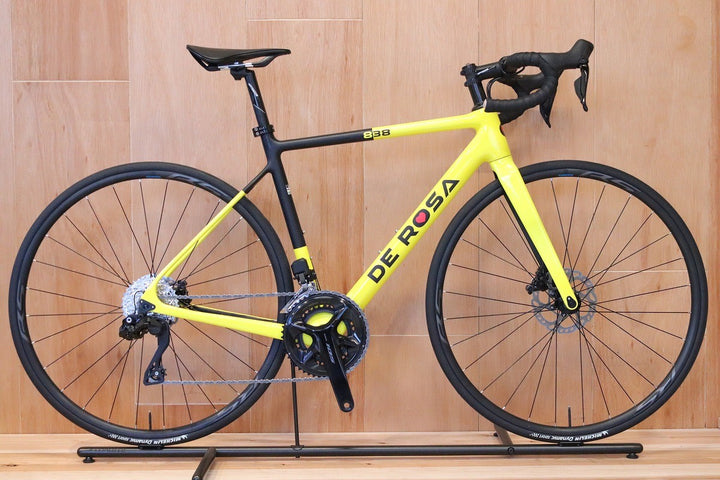 未走行車! デローザ DE ROSA 838 DISK 2023モデル 50サイズ シマノ 105 R7170 12S Di2 DISC カーボン ロードバイク 【広島店】