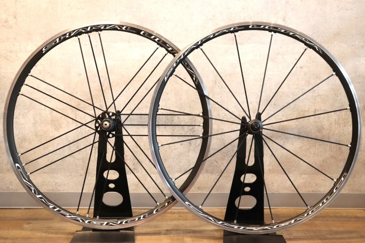 カンパニョーロ Campagnolo シャマルウルトラ SHAMAL ULTRA アルミ クリンチャー ホイールセット シマノ12/11S ワイドリム 【さいたま浦和店】